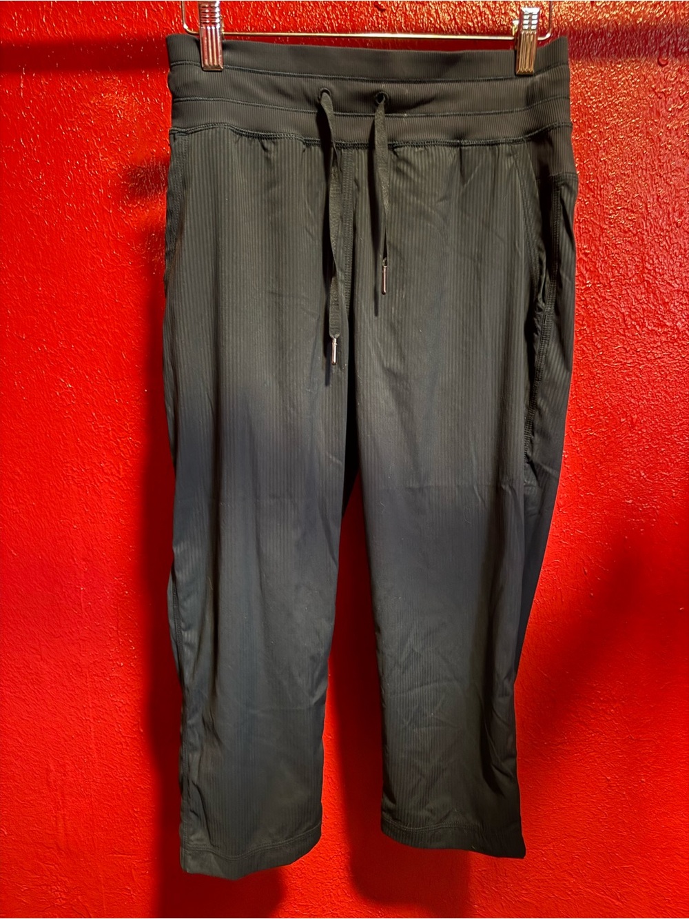 92. Pre loved Lululemon Blue Ribbed Drawstring Joggers
